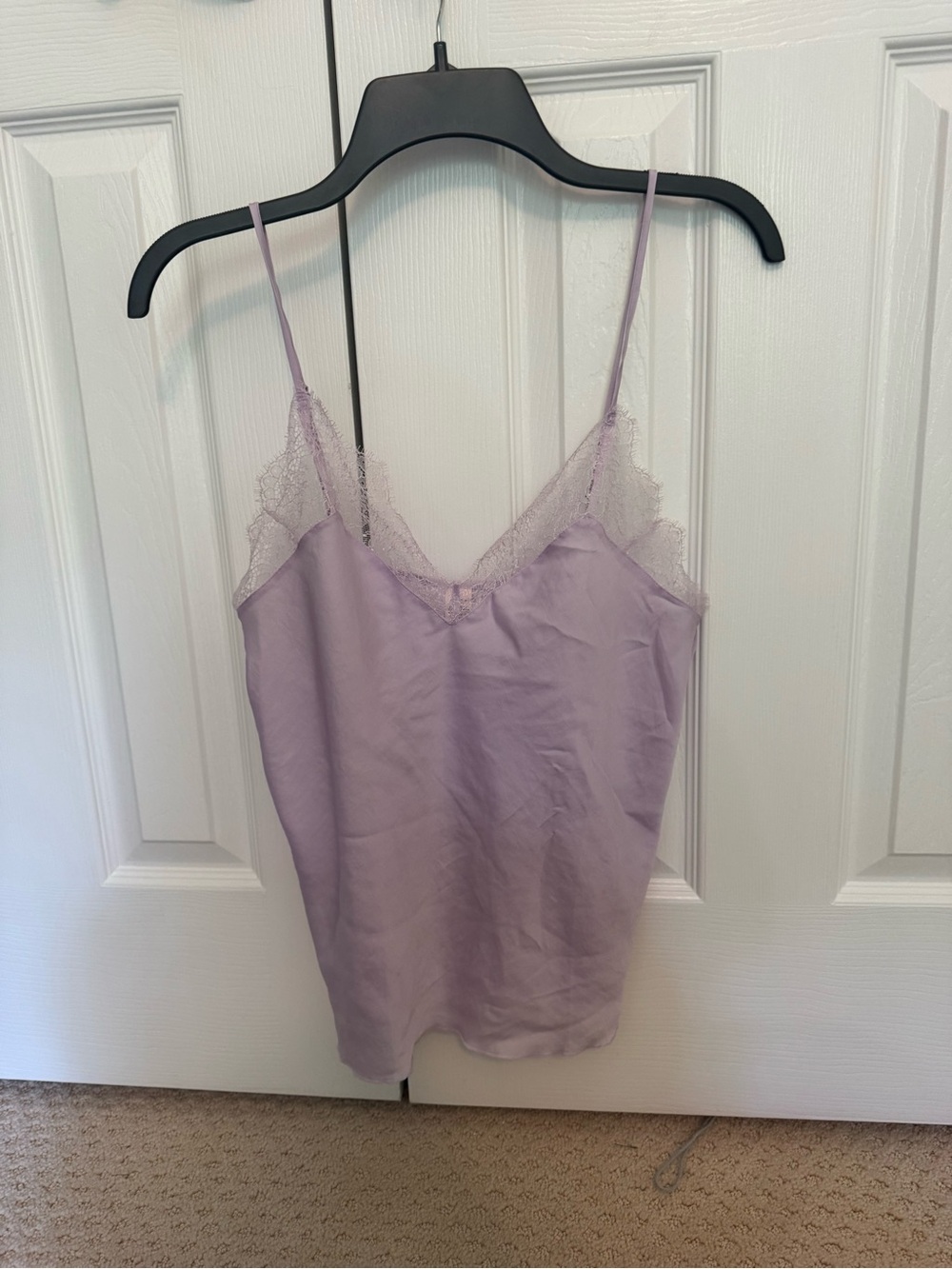 Victoria's Secret Lavender Lace Satin Cami